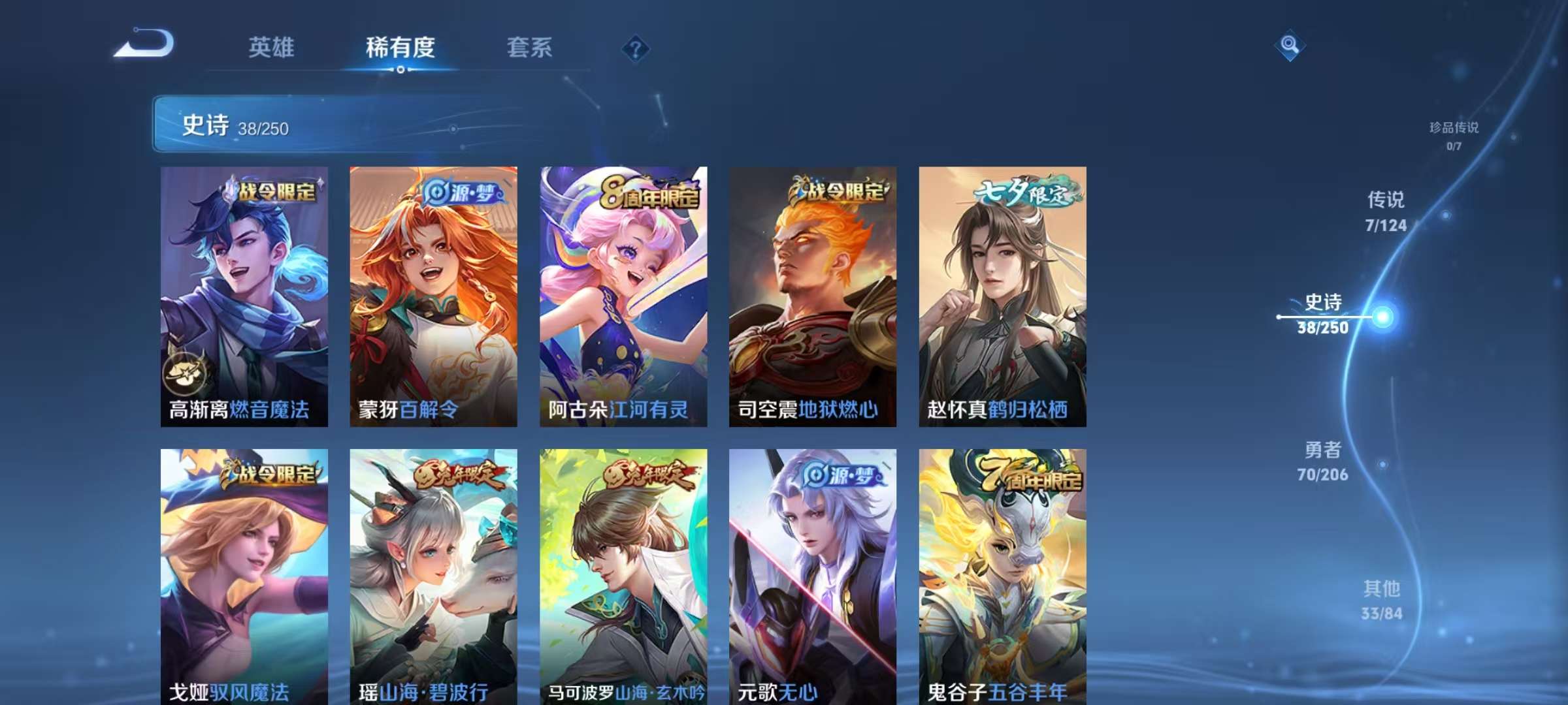WZKM3137384王者荣耀账号详情图4 WZKM3137384王者荣耀账号详情图4