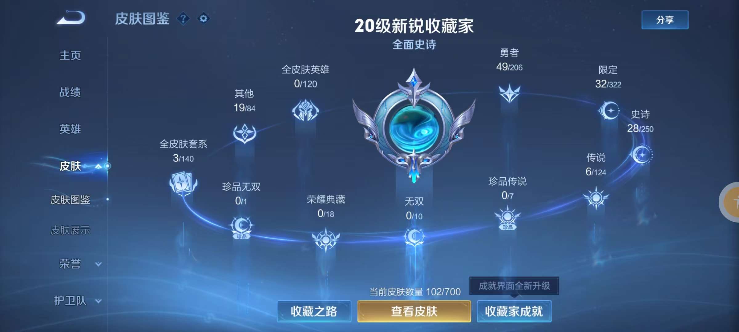 WZKM3142059王者荣耀账号详情图2 WZKM3142059王者荣耀账号详情图2