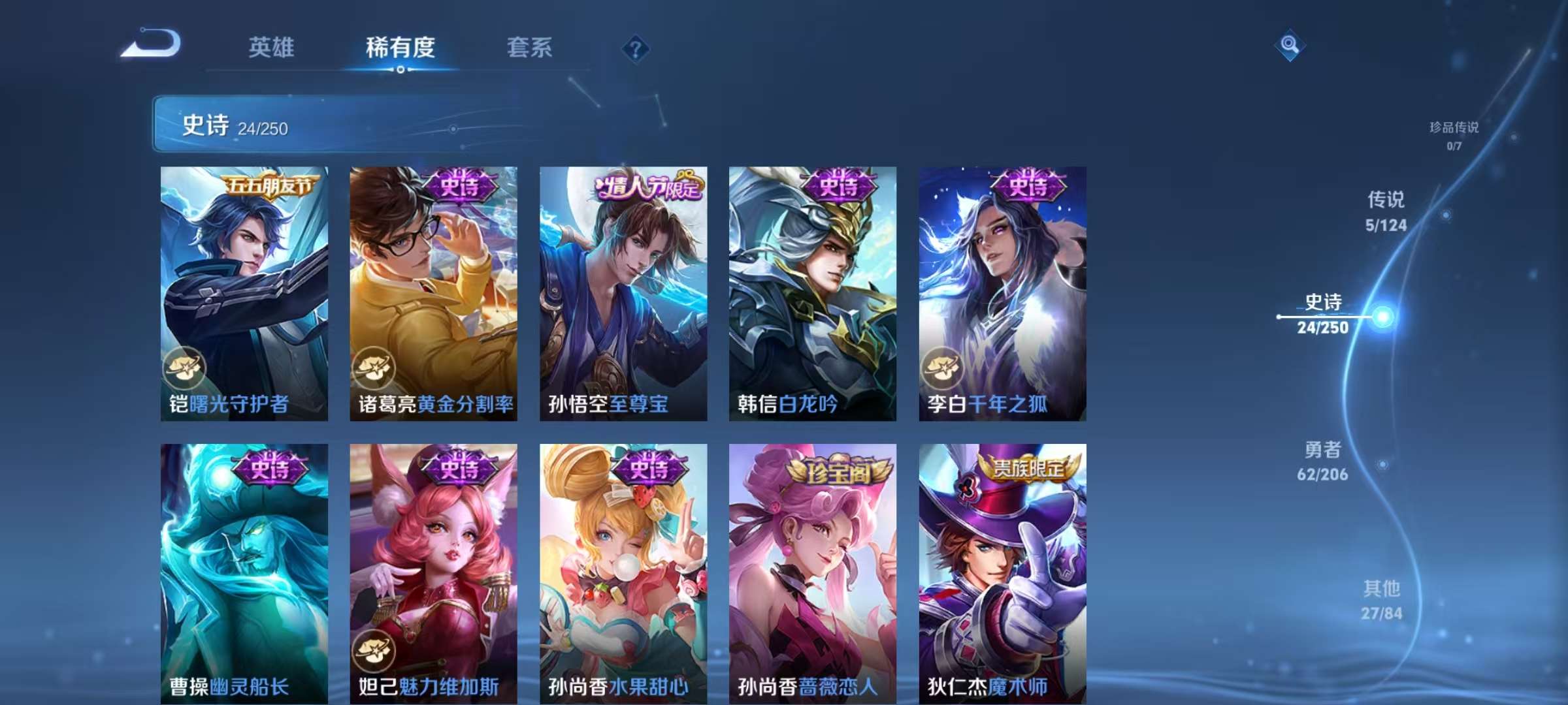 WZKM3145095王者荣耀账号详情图4