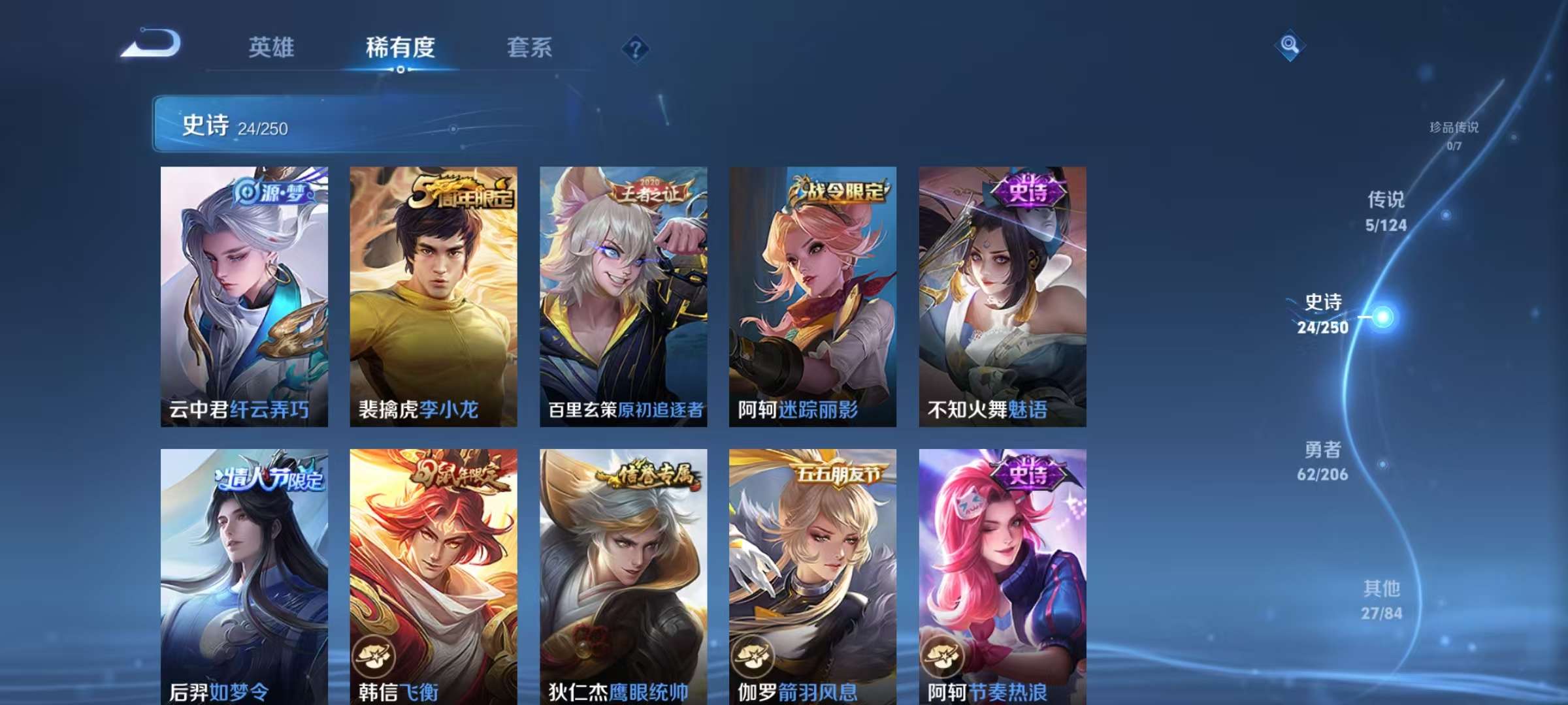 WZKM3145095王者荣耀账号详情图5