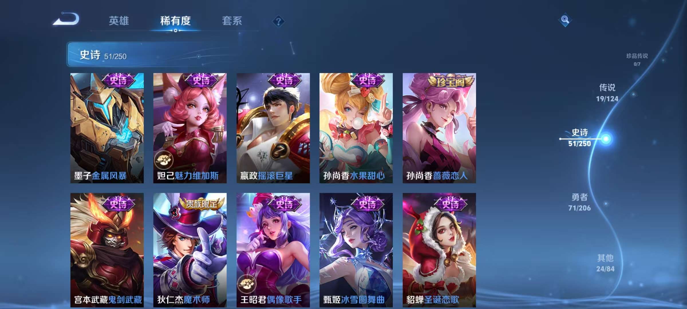 WZKM3145187王者荣耀账号详情图5 WZKM3145187王者荣耀账号详情图5
