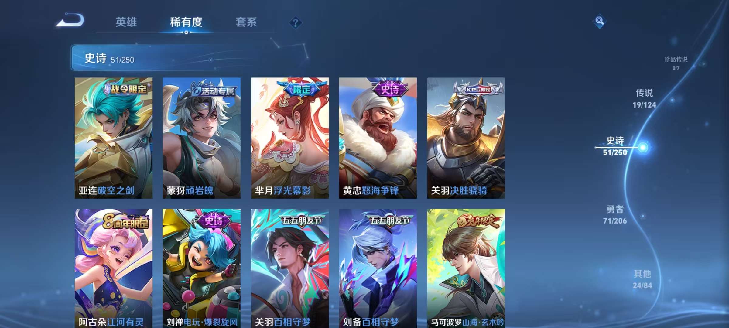 WZKM3145187王者荣耀账号详情图6 WZKM3145187王者荣耀账号详情图6
