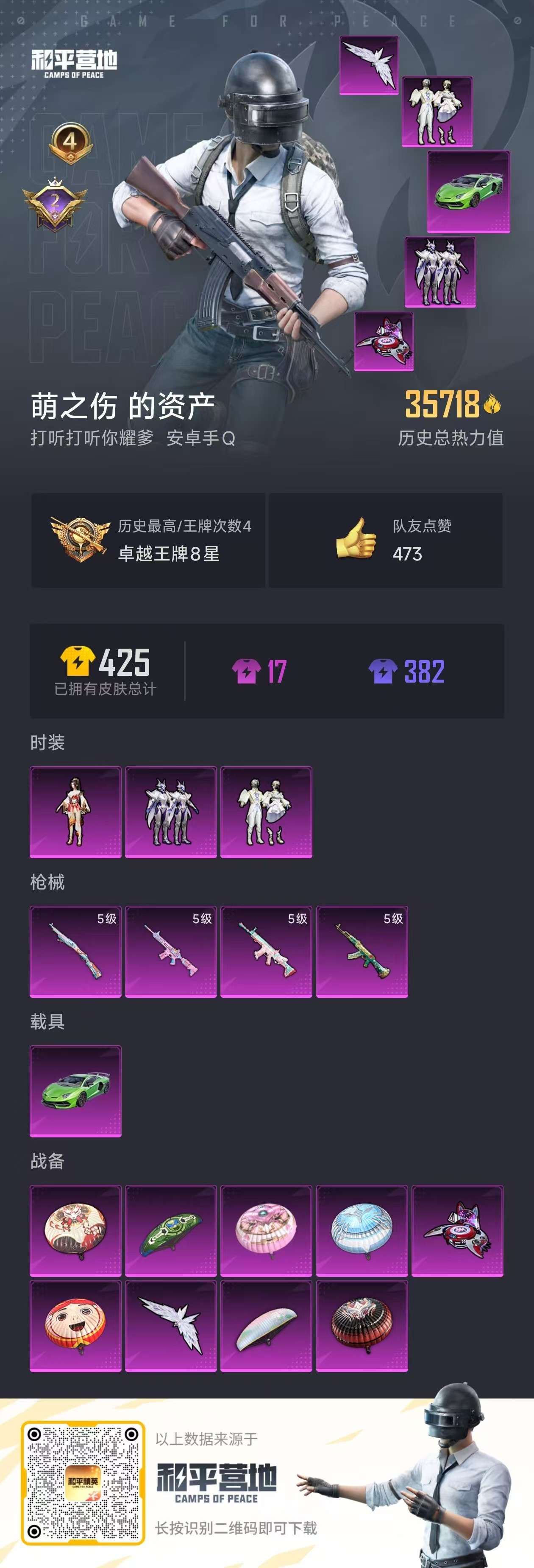 HPKM3242168和平精英账号详情图11 HPKM3242168和平精英账号详情图11