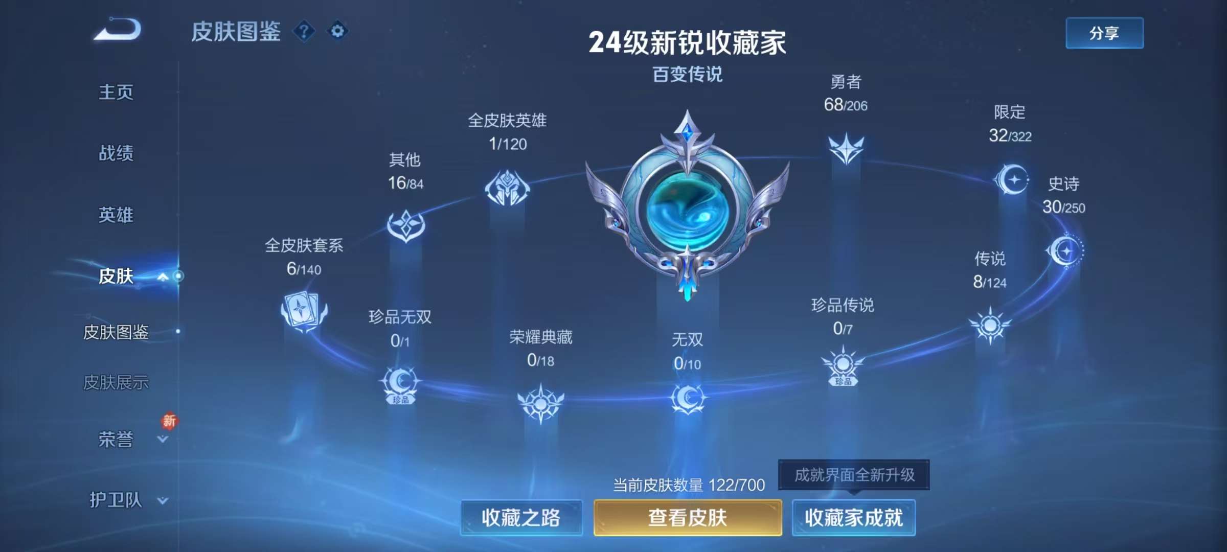 WZKM3150562王者荣耀账号详情图2 WZKM3150562王者荣耀账号详情图2