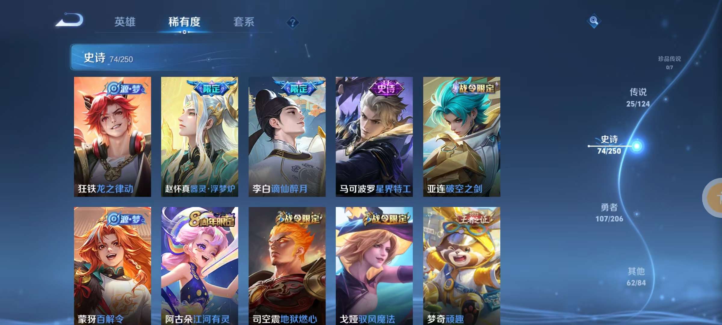 WZKM3158513王者荣耀账号详情图5