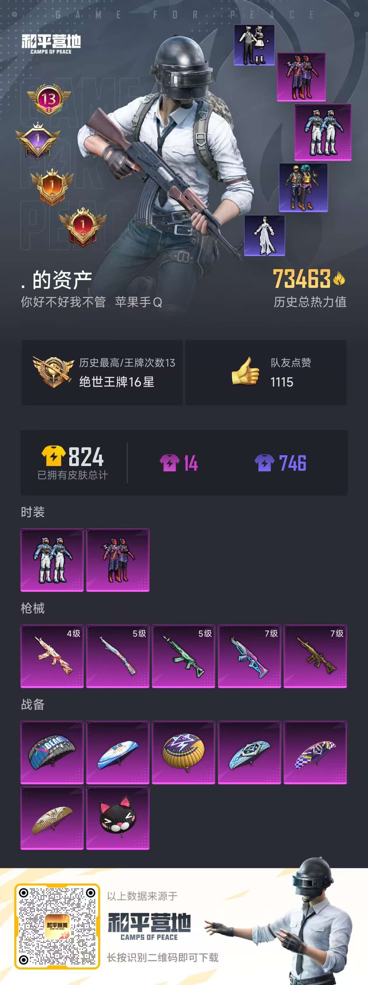 HPKM3274184和平精英账号详情图9