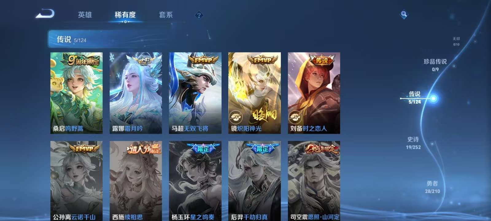 WZKM3183469王者荣耀账号详情图4