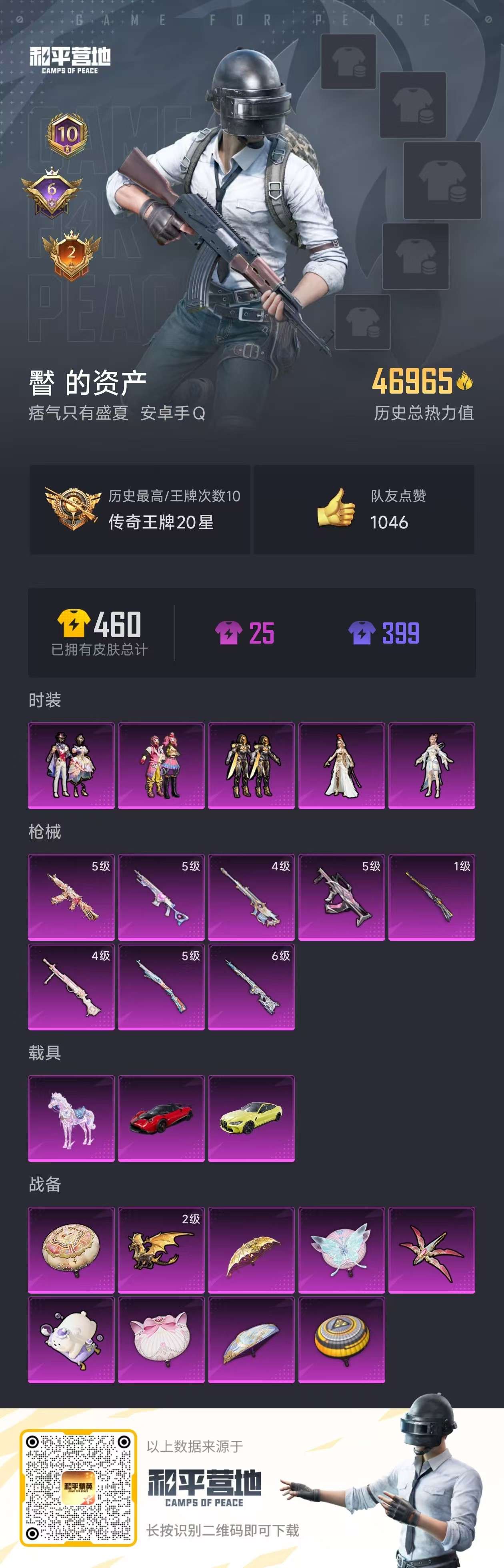 HPKM3276449和平精英账号详情图12