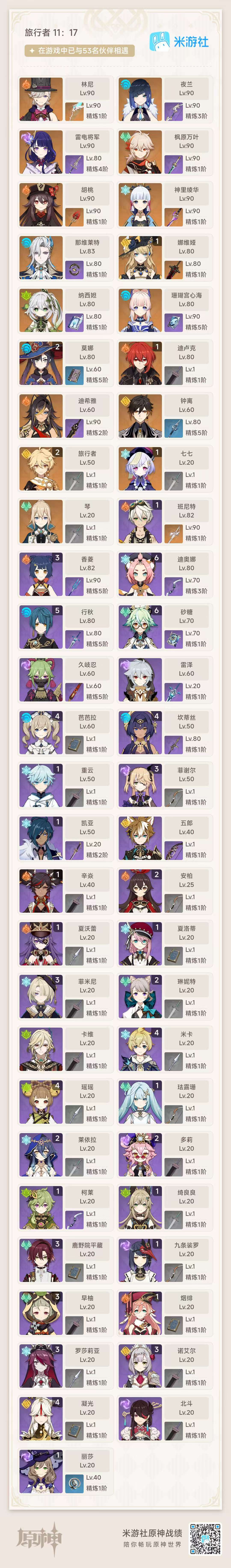 YSKM35545原神账号详情图7 YSKM35545原神账号详情图7