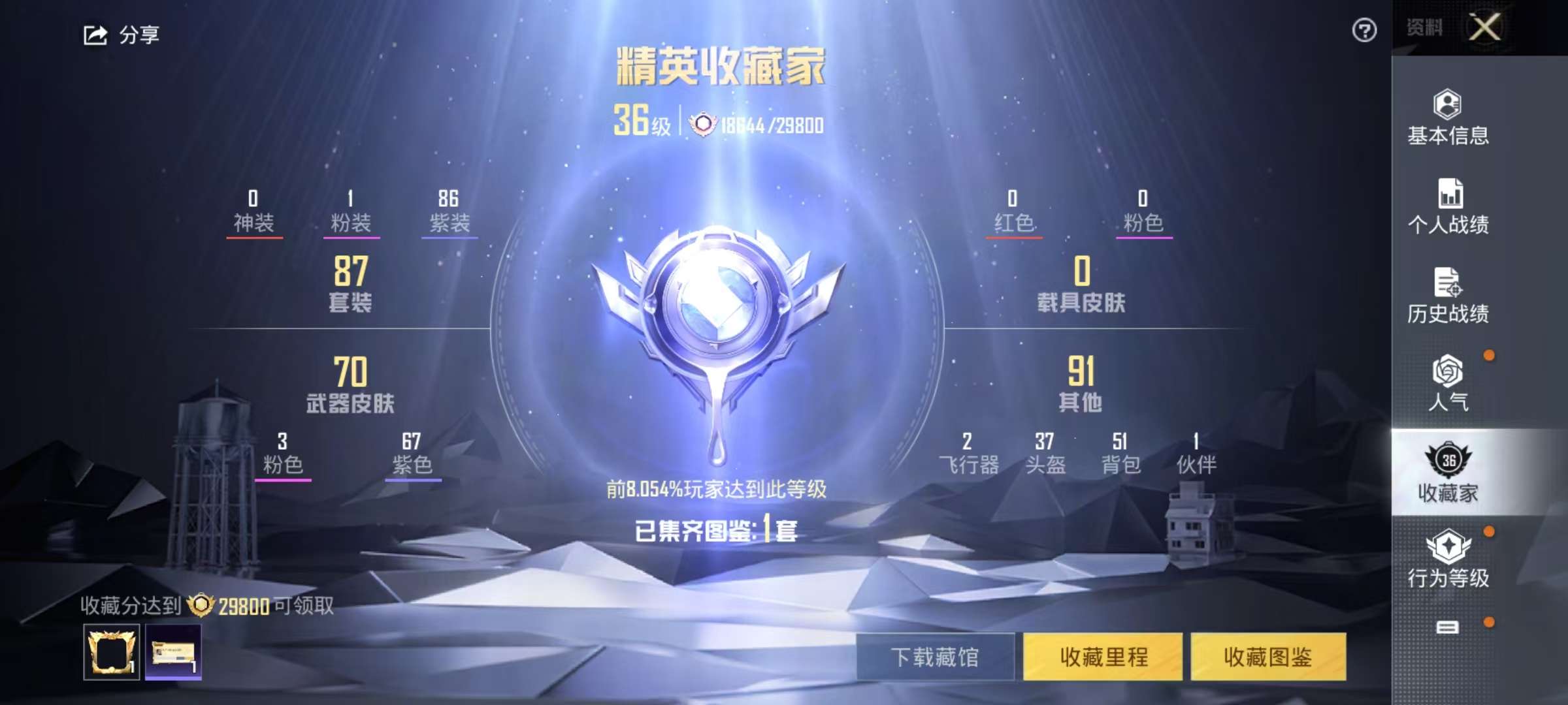 HPKM3286292和平精英账号详情图2