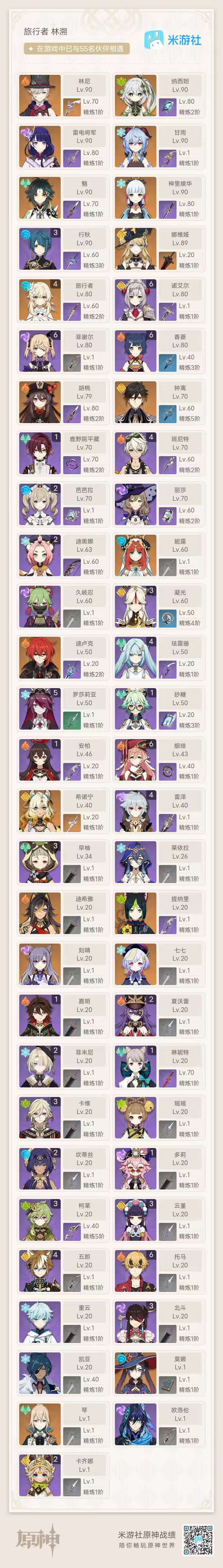 YSKM36652原神账号详情图7 YSKM36652原神账号详情图7