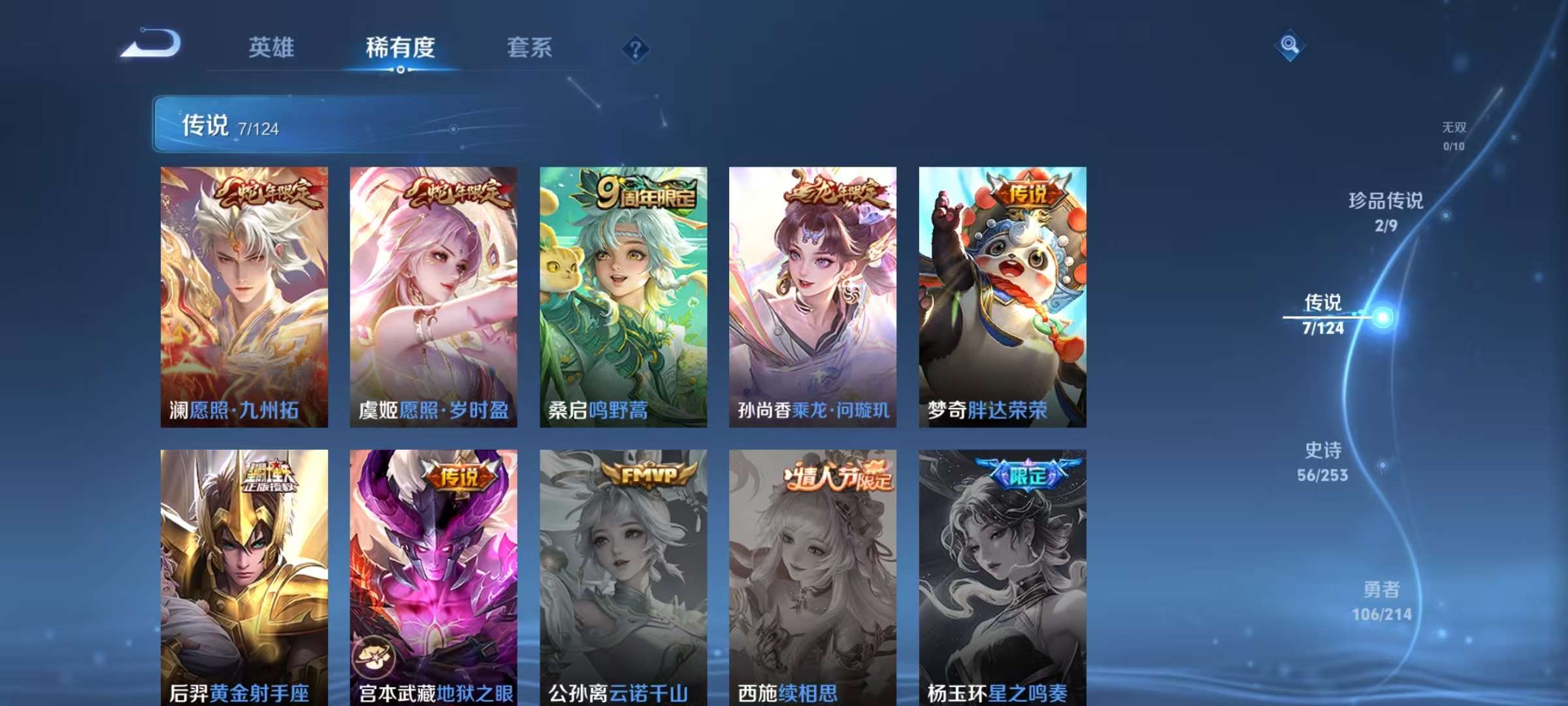 WZKM3207945王者荣耀账号详情图5