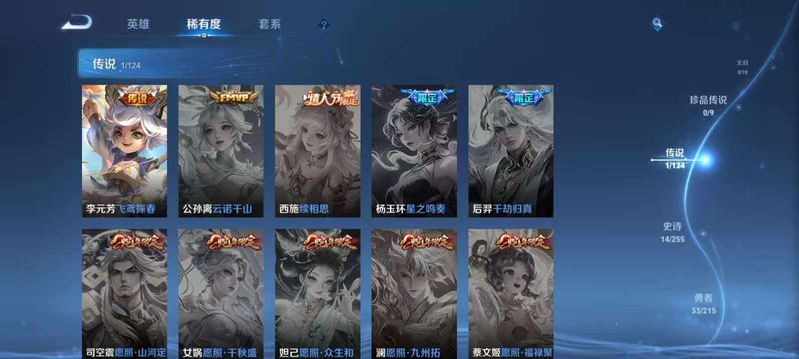 WZKM3208360王者荣耀账号详情图4 WZKM3208360王者荣耀账号详情图4