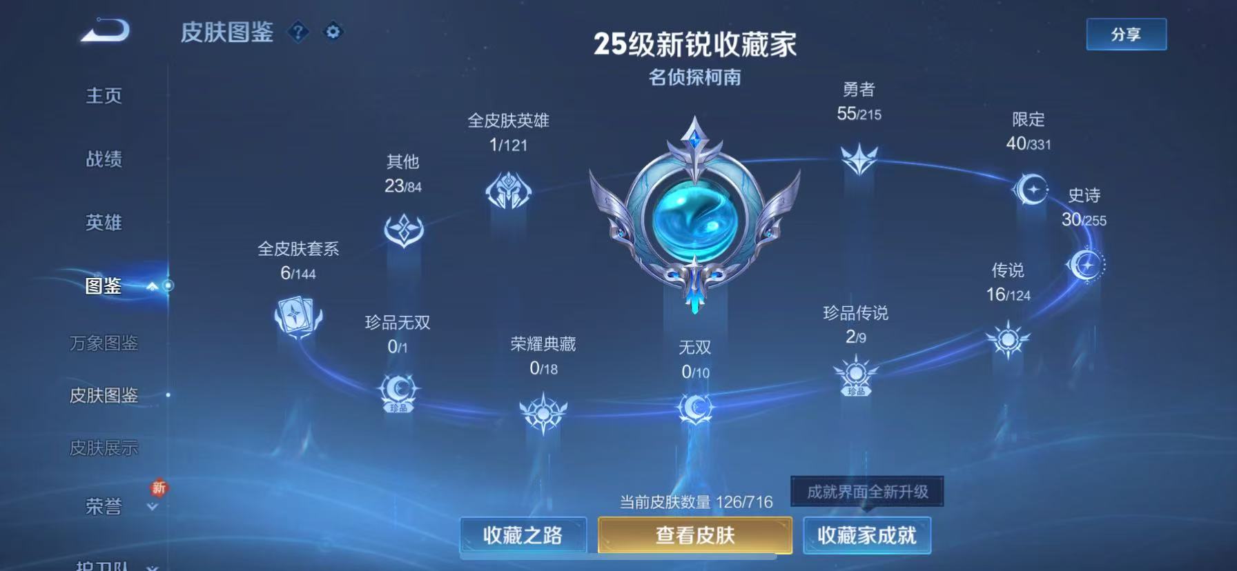 WZKM3209927王者荣耀账号详情图2