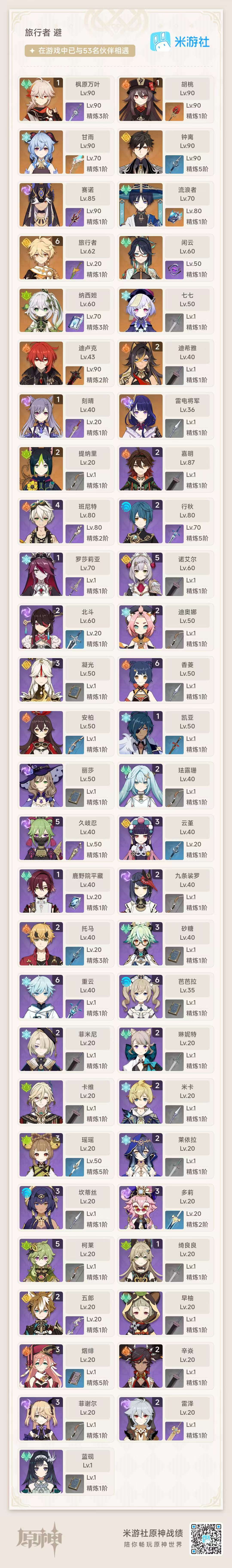YSKM37270原神账号详情图7 YSKM37270原神账号详情图7