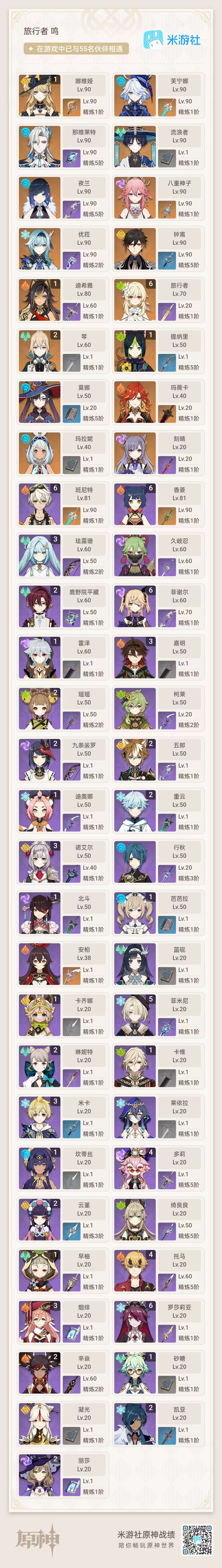 YSKM37800原神账号详情图7 YSKM37800原神账号详情图7
