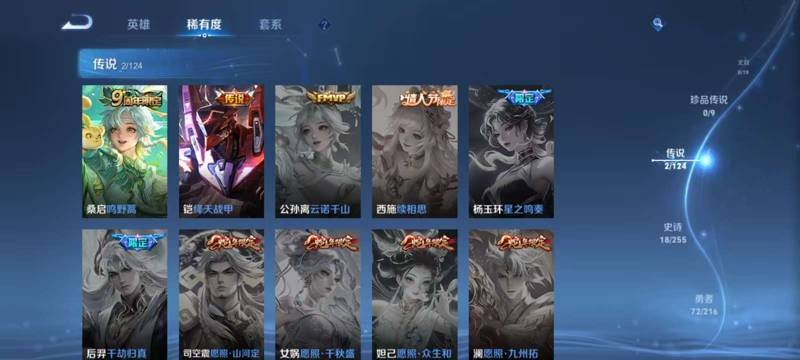 WZKM3221658王者荣耀账号详情图3