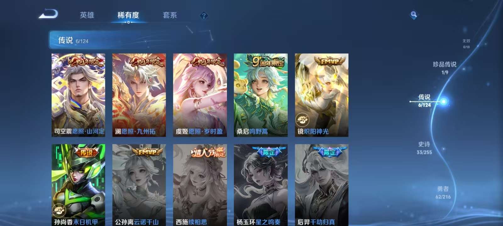 WZKM3222514王者荣耀账号详情图5