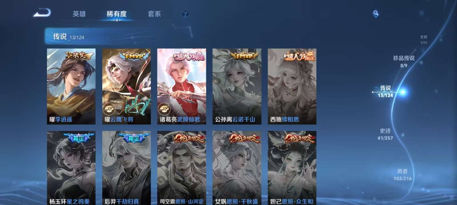 WZKM3235494王者荣耀账号详情图5