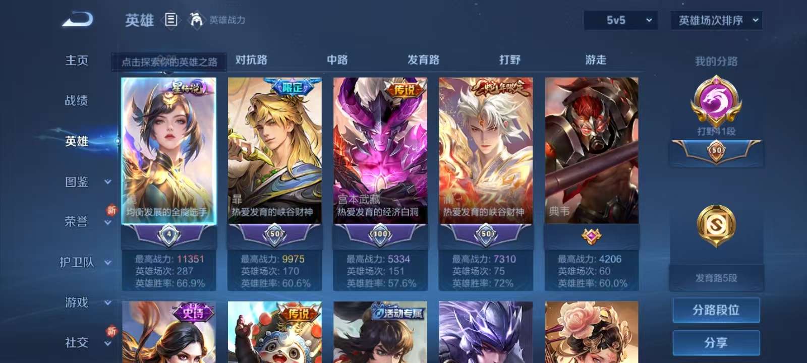 WZKM3235668王者荣耀账号详情图3