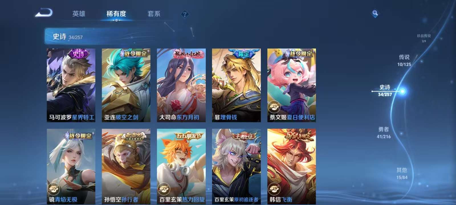 WZKM3239528王者荣耀账号详情图6