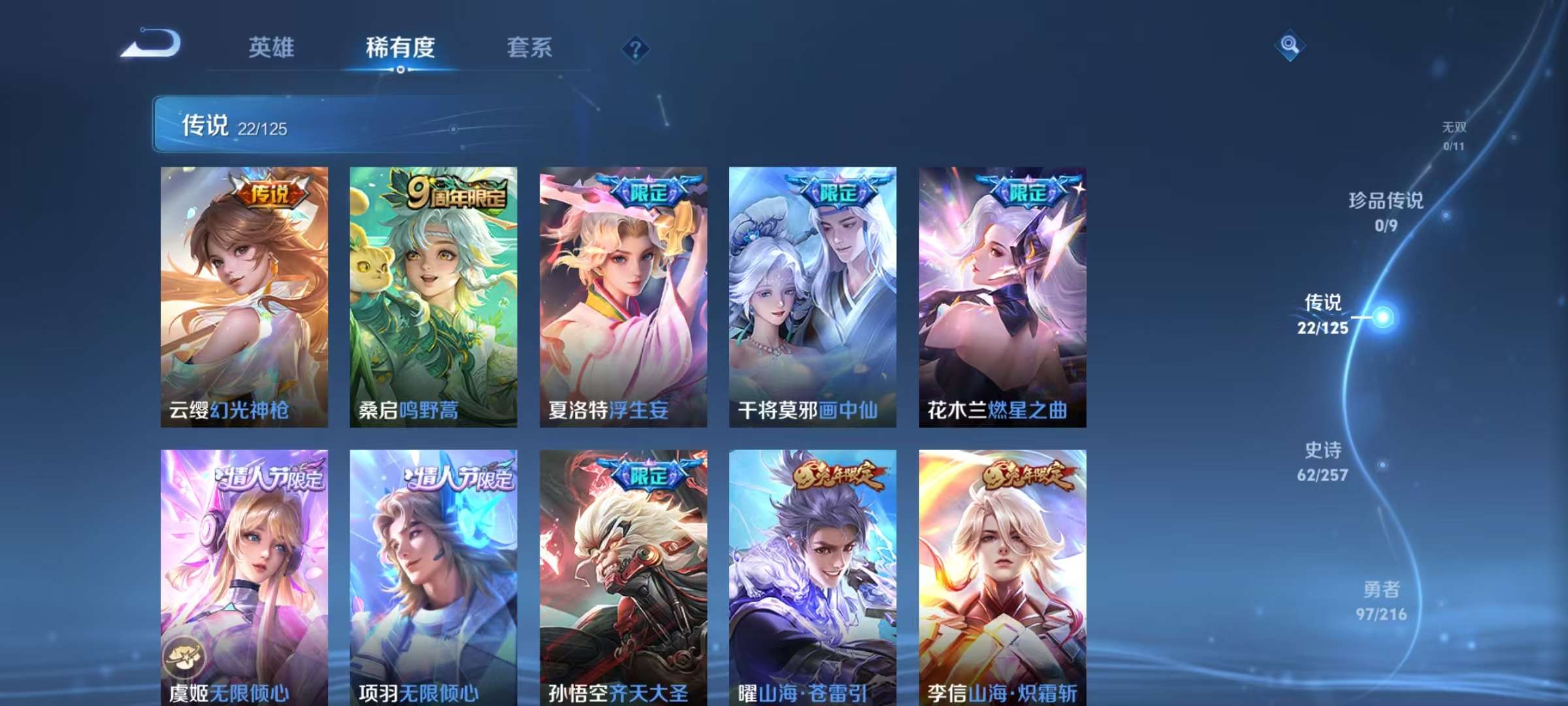 WZKM3240389王者荣耀账号详情图4