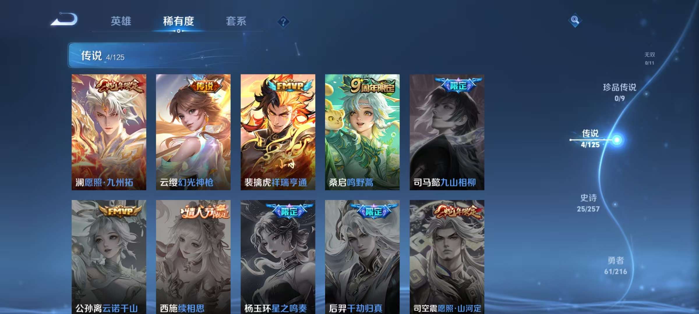 WZKM3241675王者荣耀账号详情图4