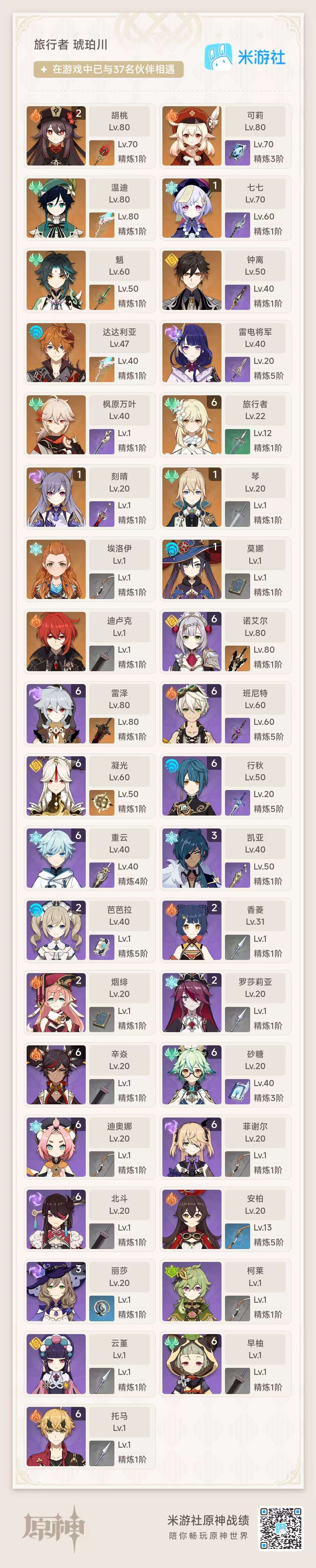 YSKM39296原神账号详情图7