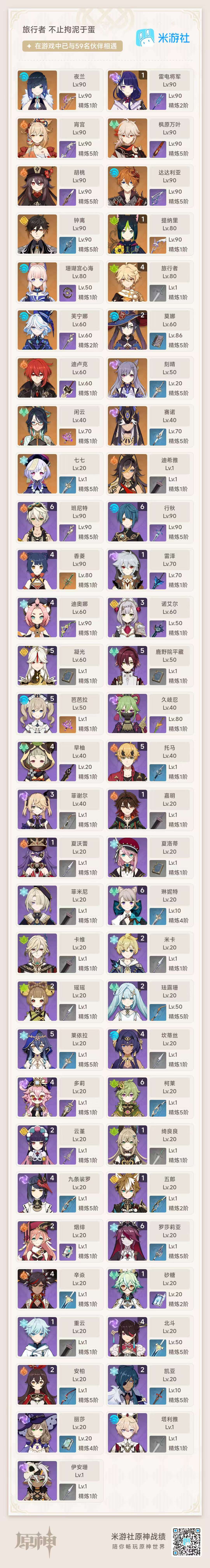 YSKM39912原神账号详情图7 YSKM39912原神账号详情图7