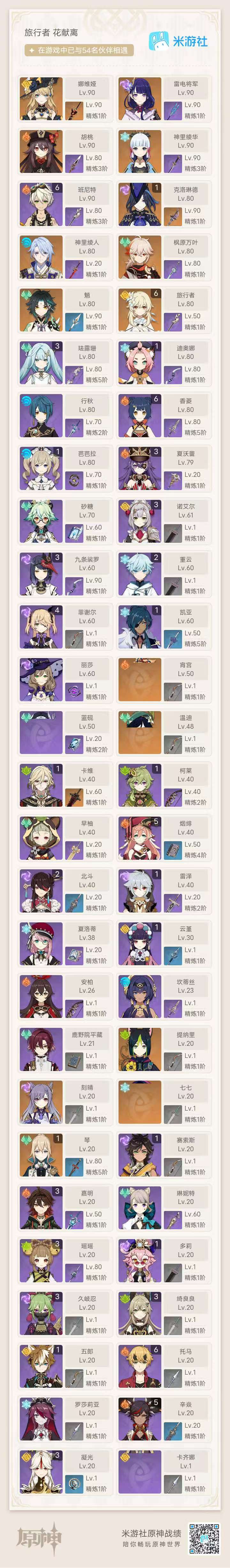 YSKM310270原神账号详情图7