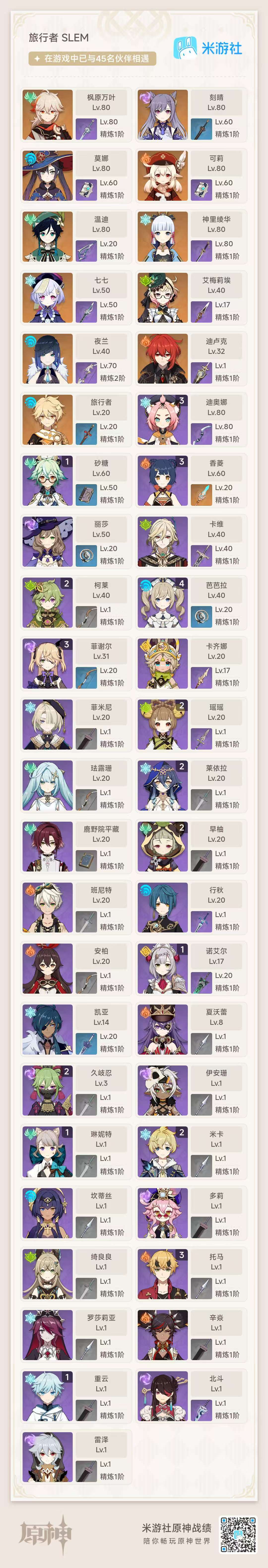 YSKM310408原神账号详情图6