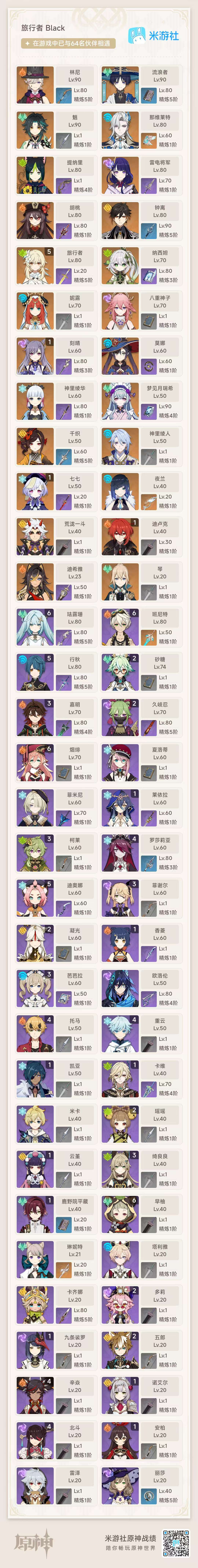 YSKM311010原神账号详情图8