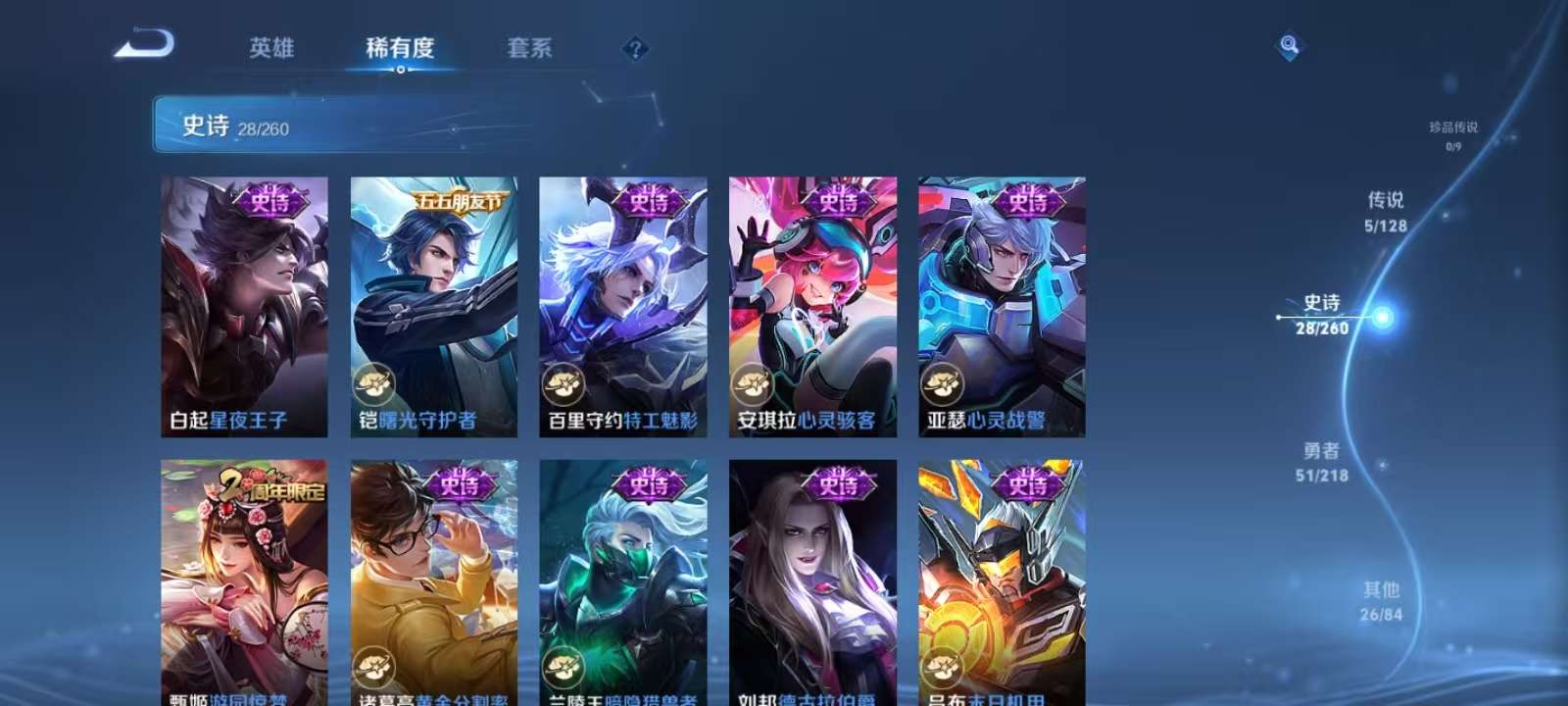 WZKM3273127王者荣耀账号详情图6