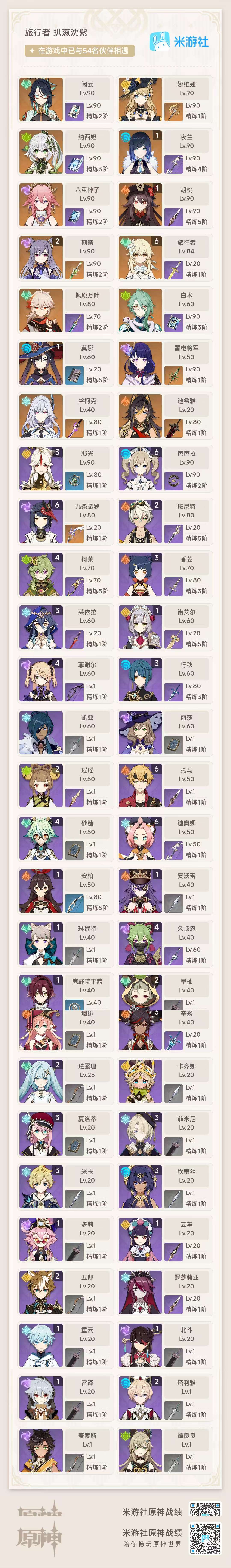 YSKM311654原神账号详情图7