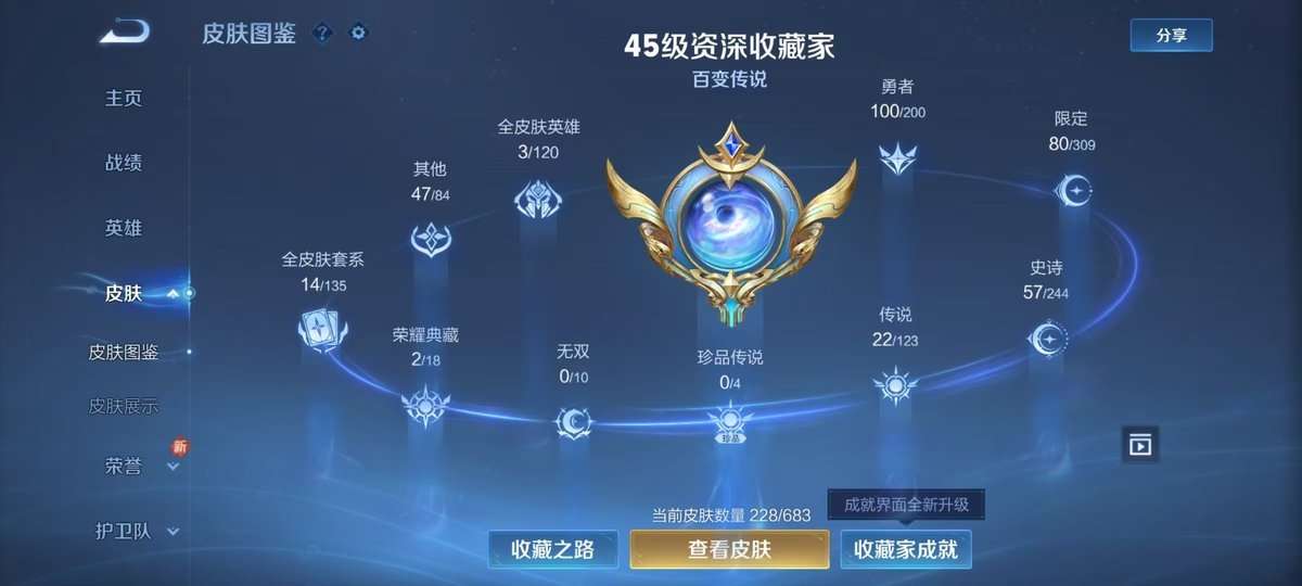 WZKM3353054王者荣耀账号详情图2 WZKM3353054王者荣耀账号详情图2