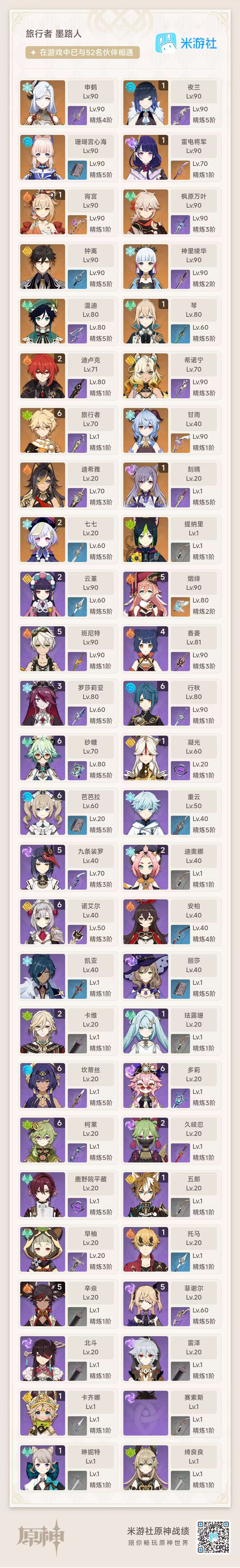 YSKM311944原神账号详情图7